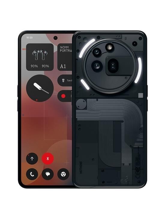 Nothing Phone (3a) Pro 12GB Ram 256GB Siyah (Nothing Türkiye Garantili)