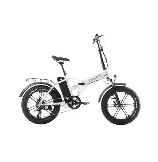 Soultech EBK03B 250 W Beyaz Katlanabilir Elektrikli Bisiklet