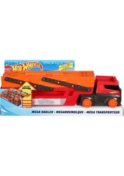 Hot Wheels Mega Tır 50 Araç Kapasiteli Rampalı GHR48