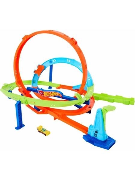 Hot Wheels Bumerang Çemberli Yarış Pisti HTK16