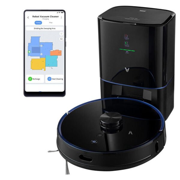 Viomi S9 Akıllı Robot Süpürge Siyah (Viomi Türkiye Garantili)