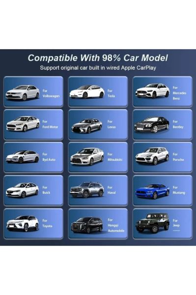 FK Araç Apple Android Cihazlar için Mini Carplay Adaptörü
