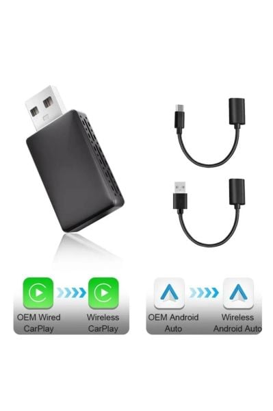 FK Araç Apple Android Cihazlar için Mini Carplay Adaptörü