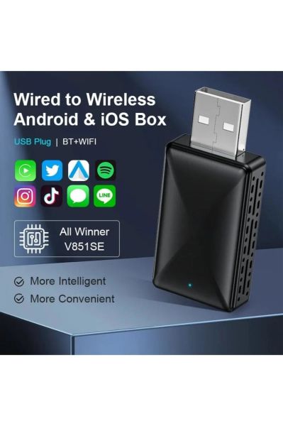 FK Araç Apple Android Cihazlar için Mini Carplay Adaptörü