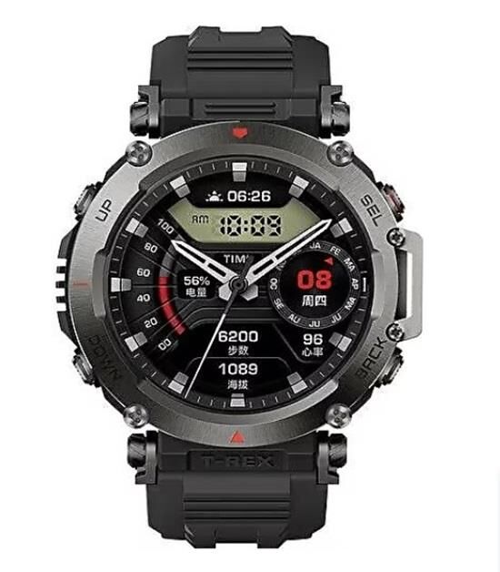 Amazfit T-Rex Ultra Siyah Akıllı Saat (Amazfit Türkiye Garantili)