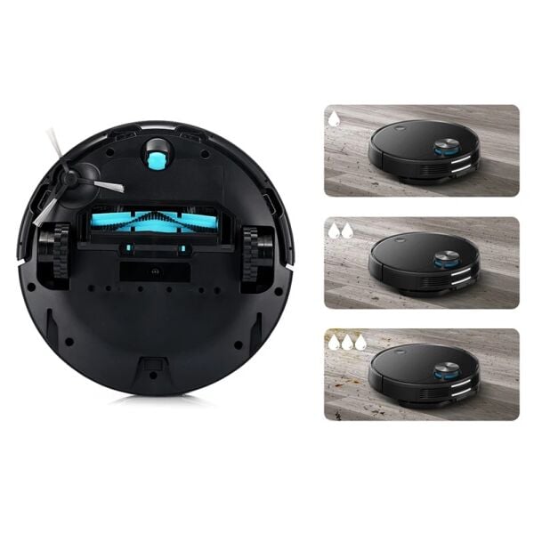 Viomi V3 Vacuum Robot Süpürge Siyah (Viomi Türkiye Garantili)