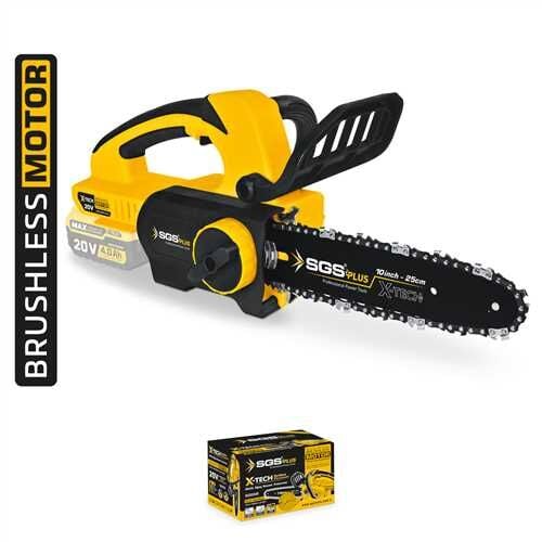 AKÜLÜ AĞAÇ KESME TESTERESİ 20V 25 CM (KÖMÜRSÜZ MOTOR)