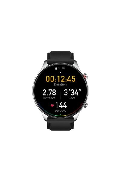 Amazfit Gtr 2 47mm Sesli Görüşme 3gb Siyah Klasik Akıllı Saat (Amazfit Türkiye Garantili)
