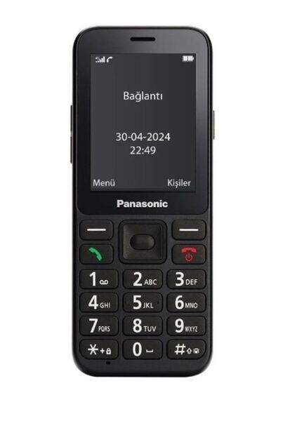 Panasonic KX-TU250 EXB 4G Tuşlu Cep Telefonu Siyah (Panasonic Türkiye Garantili)