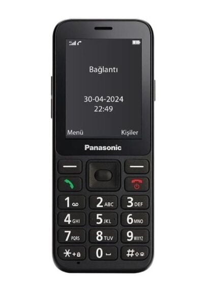 Panasonic KX-TU250 EXB 4G Tuşlu Cep Telefonu Siyah (Panasonic Türkiye Garantili)