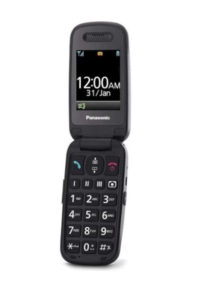 Panasonic KX-TU446 EXB Tuşlu Cep Telefonu Siyah (Panasonic Türkiye Garantili)