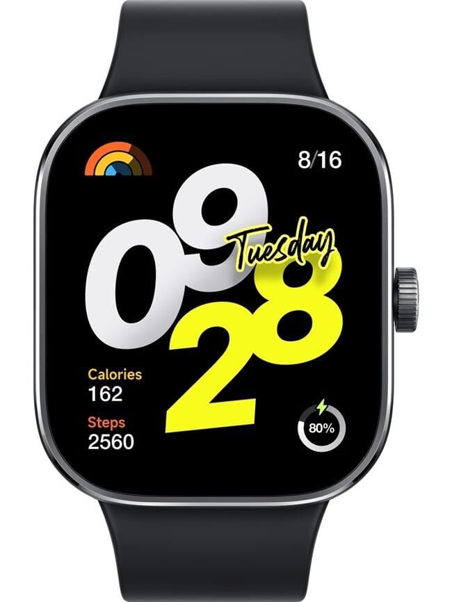 Xiaomi Redmi Watch 4 Siyah (Xiaomi Türkiye Garantili)