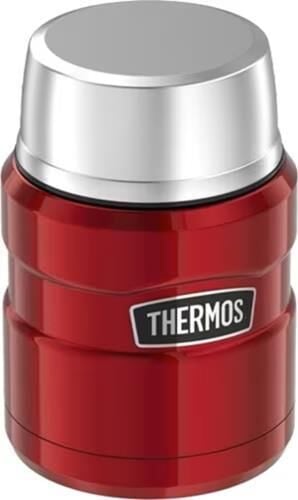 Thermos SK3000 Stainless King 470 ml Çelik Yemek Termosu Kırmızı