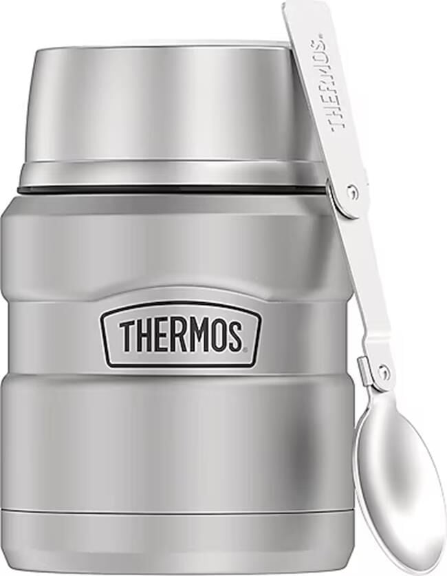Thermos SK3000 Stainless King 470 ml Çelik Yemek Termosu Gri