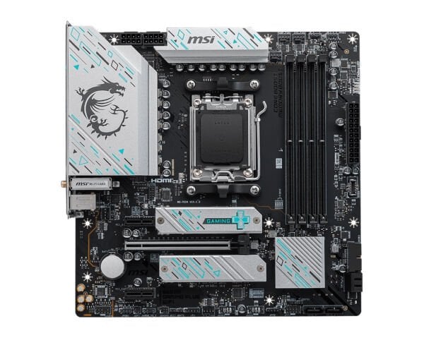 Msi B650M Gaming Plus Wi-Fi DDR5 7200MHZ(OC) HDMI DP M.2 MATX AM5