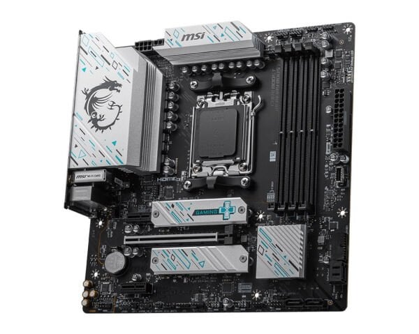 Msi B650M Gaming Plus Wi-Fi DDR5 7200MHZ(OC) HDMI DP M.2 MATX AM5