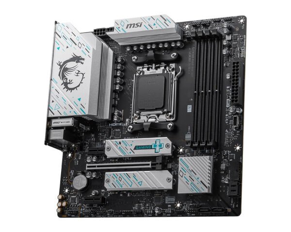 Msi B650M Gaming Plus Wi-Fi DDR5 7200MHZ(OC) HDMI DP M.2 MATX AM5