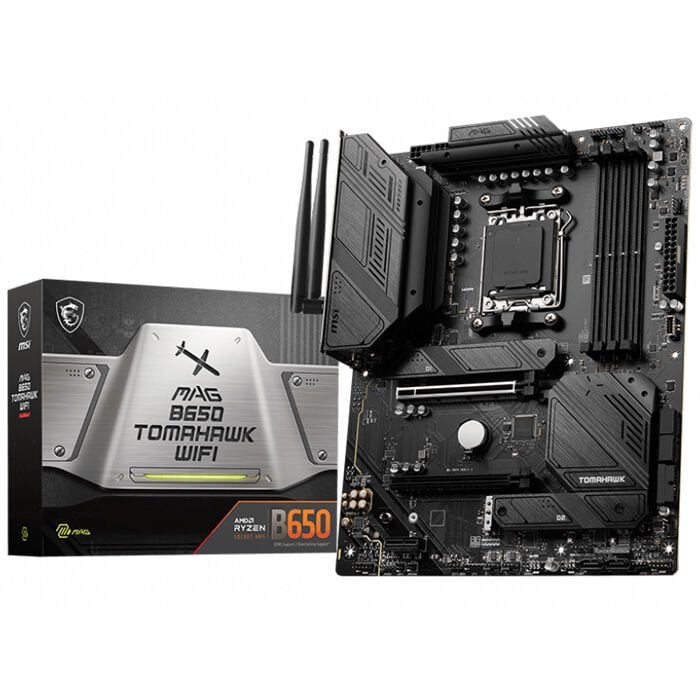 Msi Mag B650 Tomahawk Wi-Fi DDR5 6600(OC)Mhz M.2 ATX AM5
