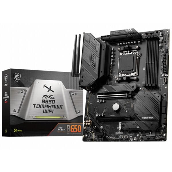 Msi Mag B650 Tomahawk Wi-Fi DDR5 6600(OC)Mhz M.2 ATX AM5