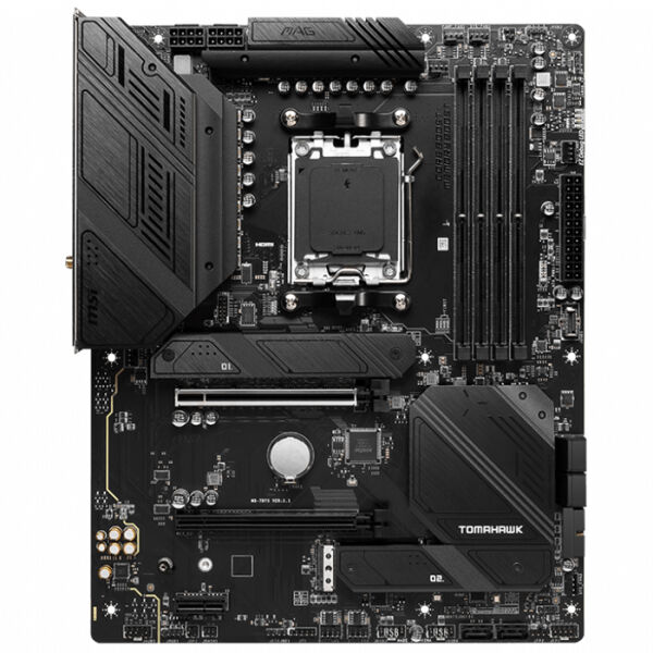 Msi Mag B650 Tomahawk Wi-Fi DDR5 6600(OC)Mhz M.2 ATX AM5