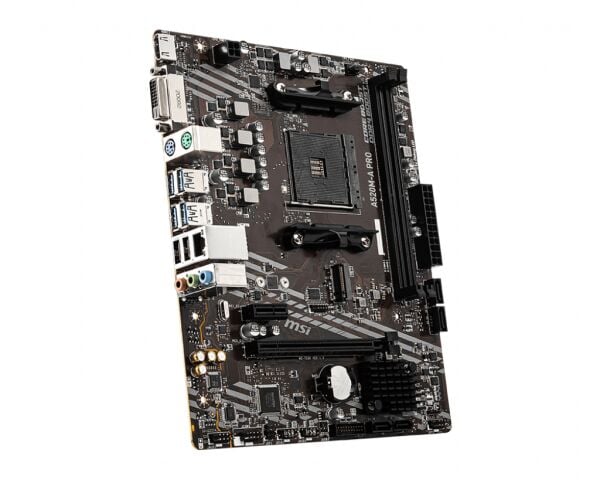 Msi A520M-A PRO DDR4 4600/1866Mhz M.2 M.ATX AM4