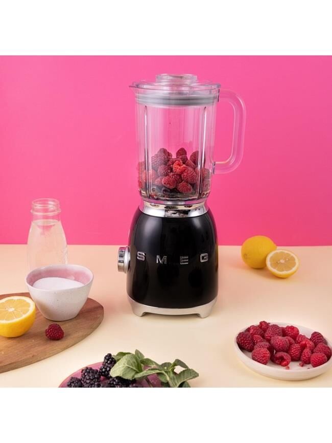 Smeg Smoothie Blender 800 W Siyah BLF03BLEU