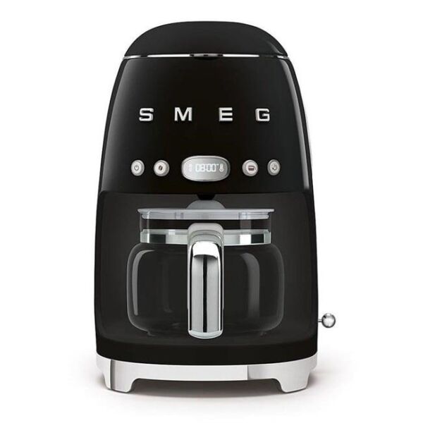 Smeg Retro Filtre Kahve Makinesi Siyah DCF02BLEU