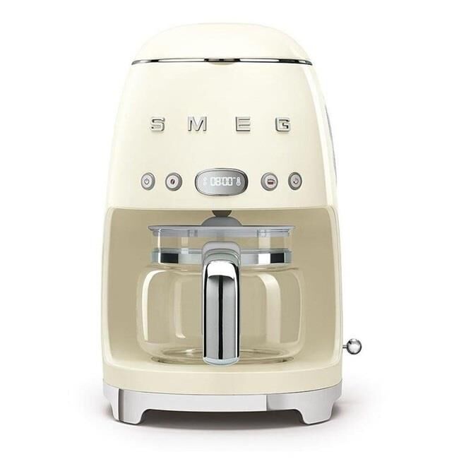 Smeg Retro Filtre Kahve Makinesi Krem DCF02CREU