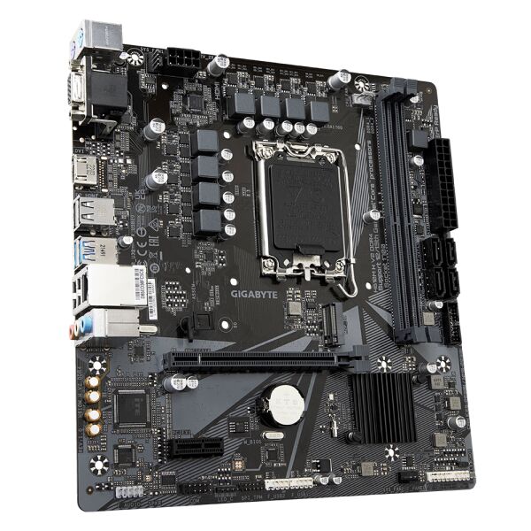 GIGABYTE H610M H V2 DDR4 3200Mhz(OC) M.2 mATX 1700p