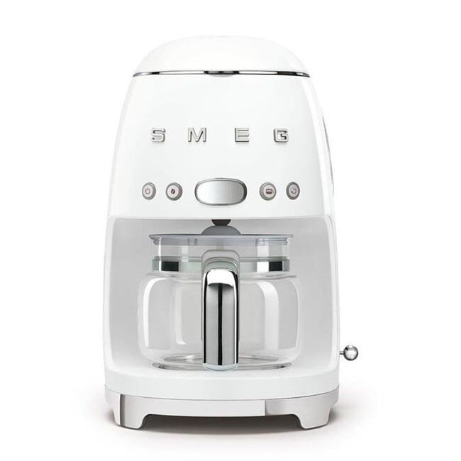 Smeg Retro Filtre Kahve Makinesi Beyaz DCF02WHEU