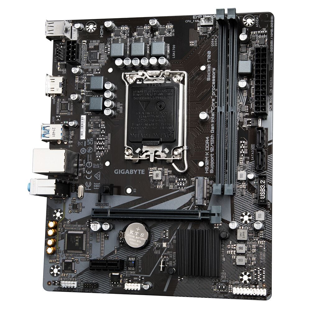Gigabyte H610M K DDR4 3200 MHZ M.2 HDMI MATX 1700P