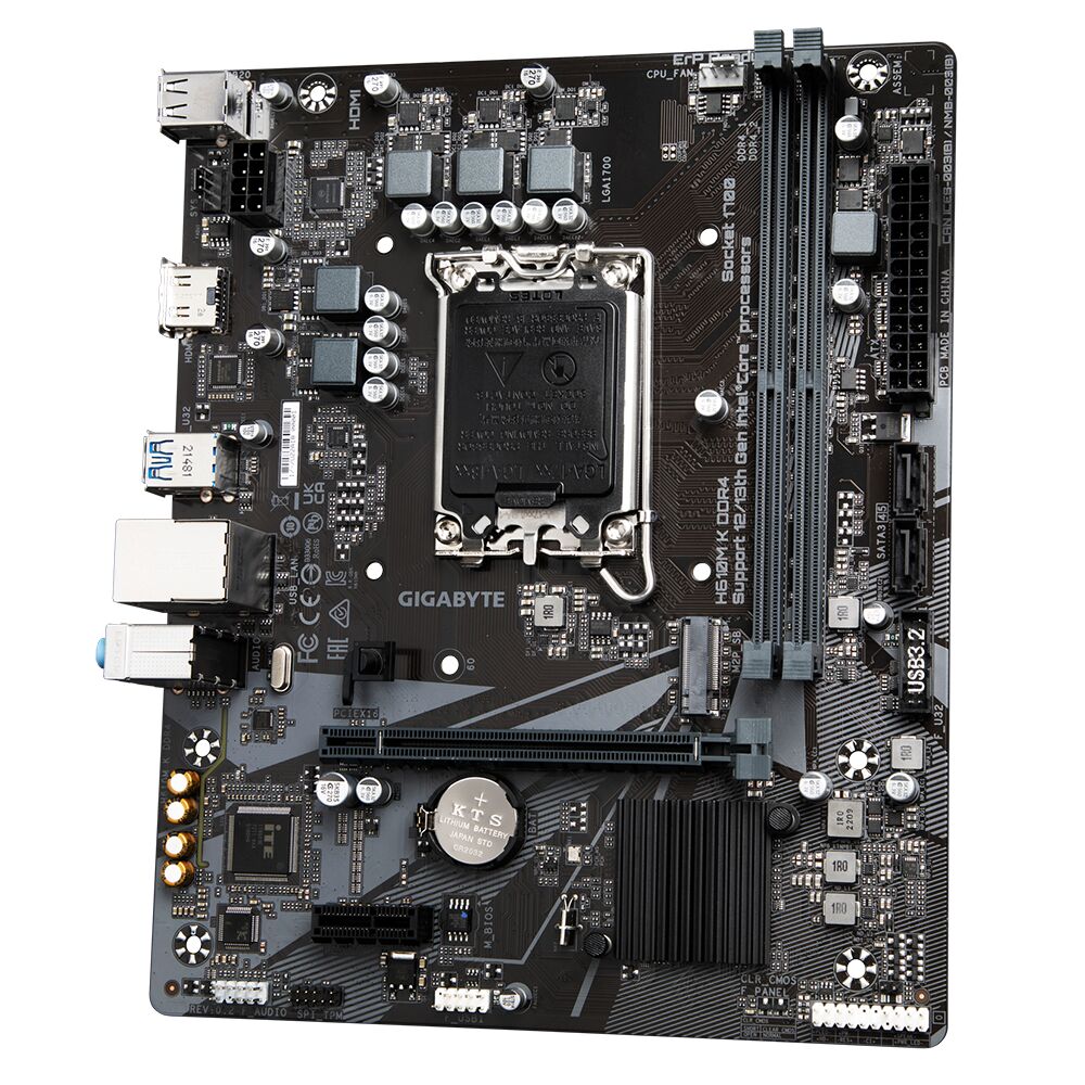 Gigabyte H610M K DDR4 3200 MHZ M.2 HDMI MATX 1700P