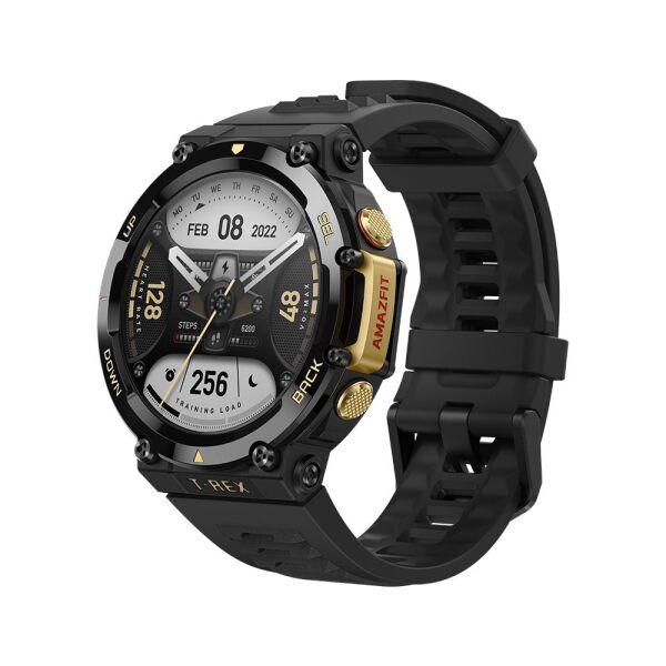 Amazfit T-Rex 2 Akıllı Saat Astro Siyah Altın (Amazfit Türkiye Garantili)