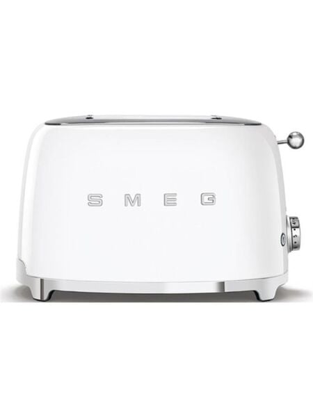 Smeg 2x4 Slot Ekmek Kızartma Makinesi Beyaz TSF02WHEU