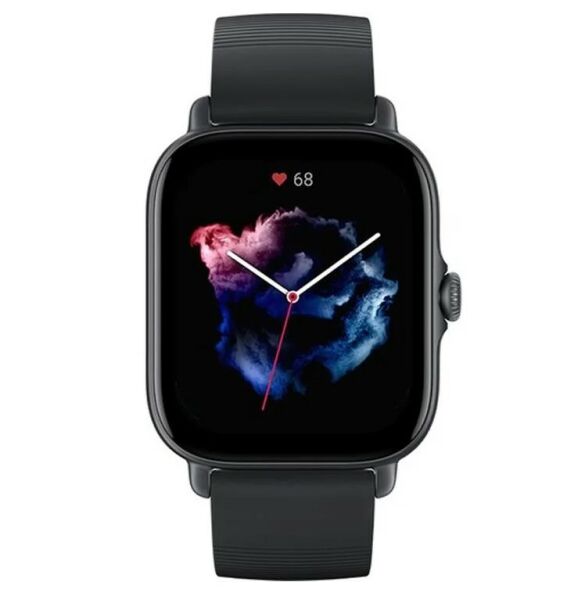 Amazfit GTS 3 Siyah Akıllı Saat (Amazfit Türkiye Garantili)