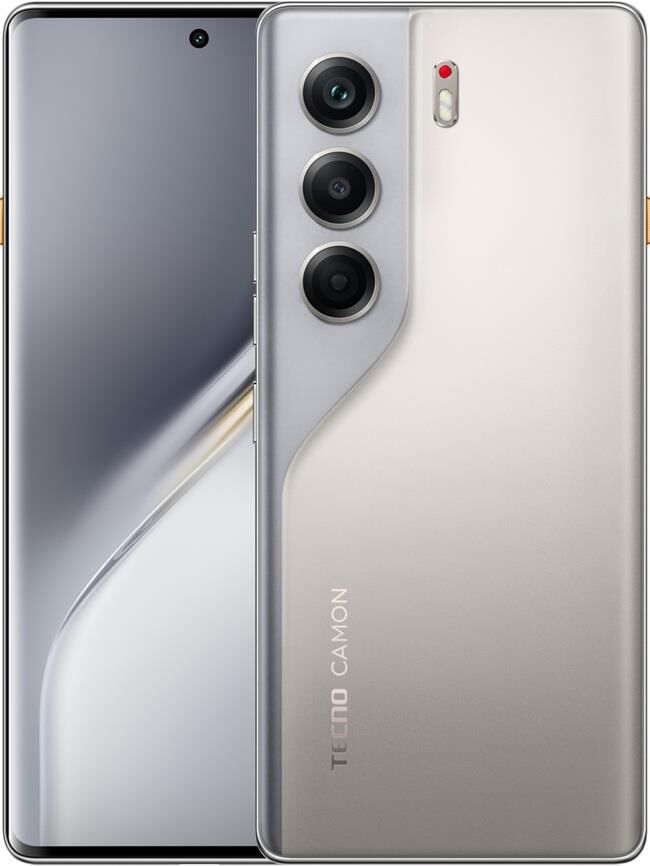 Tecno Camon 40 Pro 5G 12GB Ram 256GB Titanyum CM7 (Tecno Türkiye Garantili)