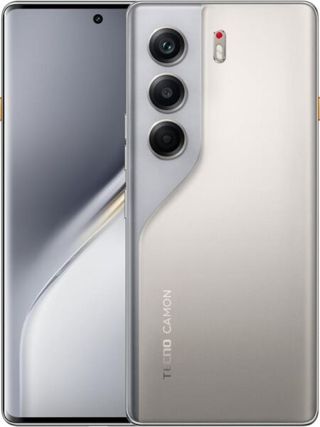 Tecno Camon 40 Pro 5G 12GB Ram 256GB Titanyum CM7 (Tecno Türkiye Garantili)