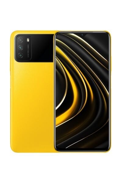 Poco M3 4GB Ram 64GB Sarı (Pocophone Türkiye Garantili)