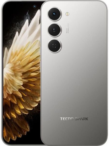 Tecno Spark 40 Pro 8GB Ram 256GB Titanyum KM6 (Tecno Türkiye Garantili)
