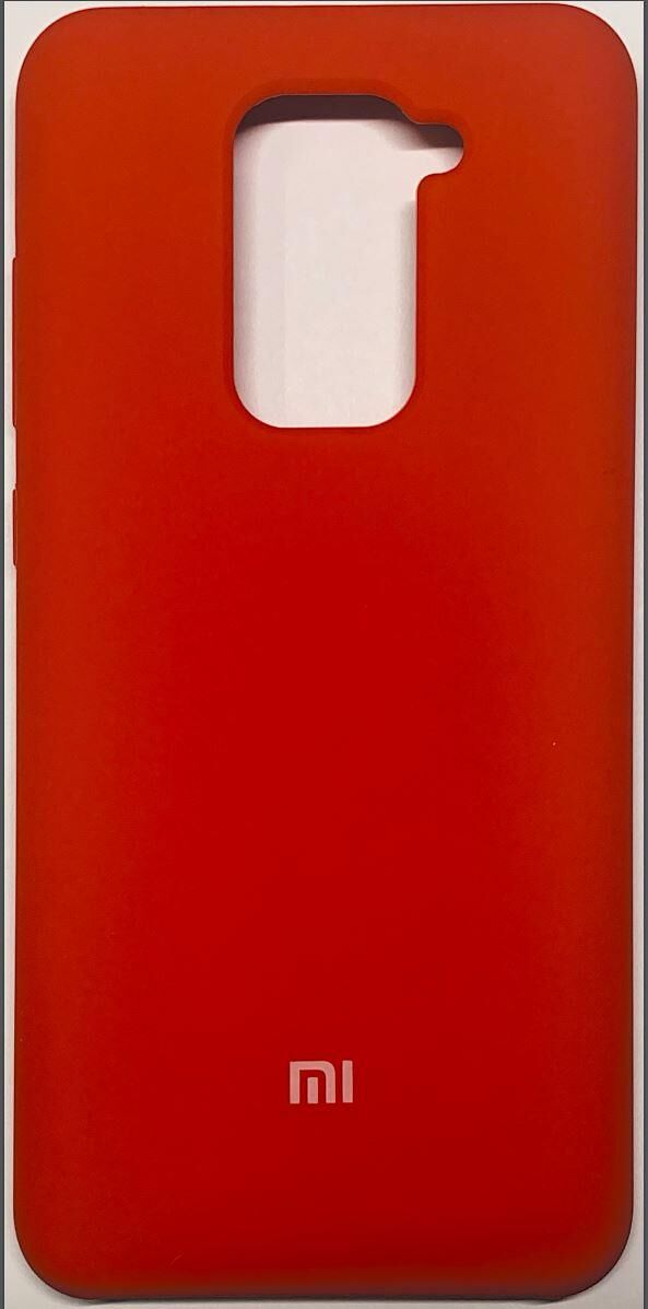 Xiaomi Redmi Note 9 Orijinal Silikon Kılıf Kırmızı (Xiaomi Türkiye Garantili)