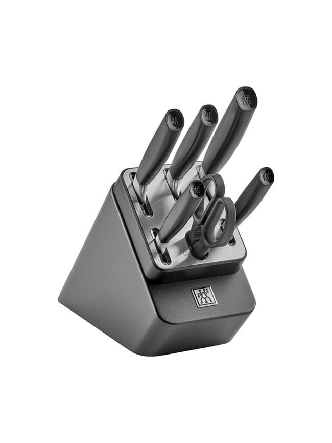 Zwilling All Star Blok Bıçak Seti 7 Parça Antrasit