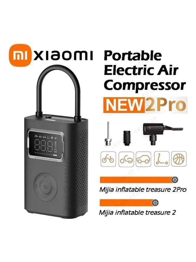 Xiaomi Taşınabilir Elektrikli Hava Kompresörü 2 Pro (Xiaomi Türkiyeli Garantili)