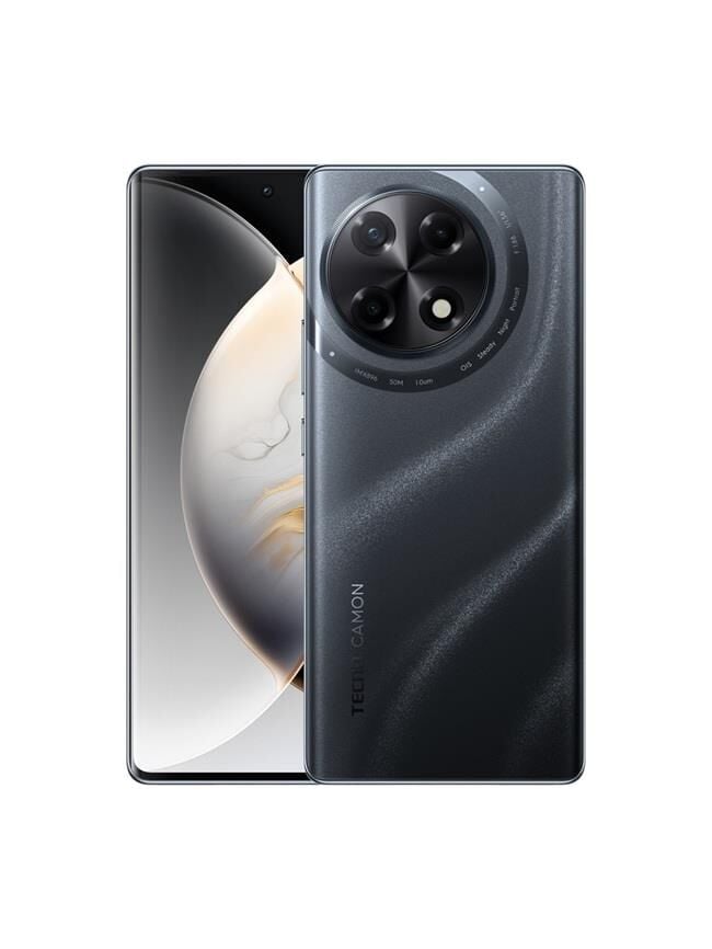 Tecno Camon 30S 8GB Ram 256GB Siyah CLA5 (Tecno Türkiye Garantili)
