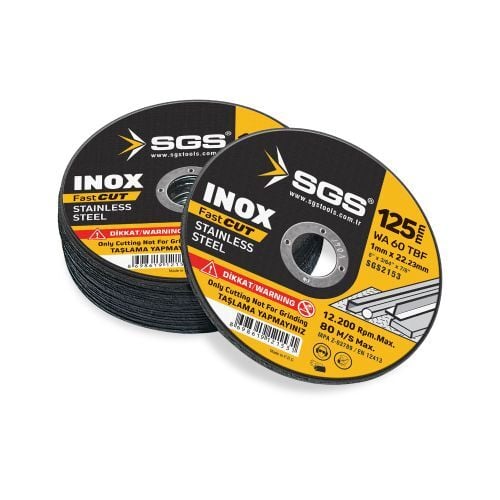 INOX KESİCİ 125*1,*22MM