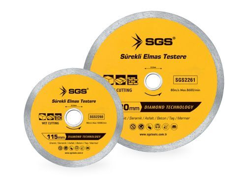 SÜREKLİ ELMAS TESTERE 230MM