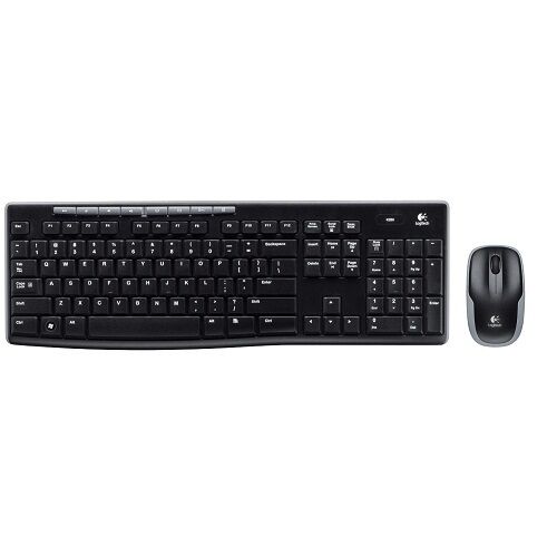 Logitech MK270 Kablosuz Set Usb Siyah 920-004525