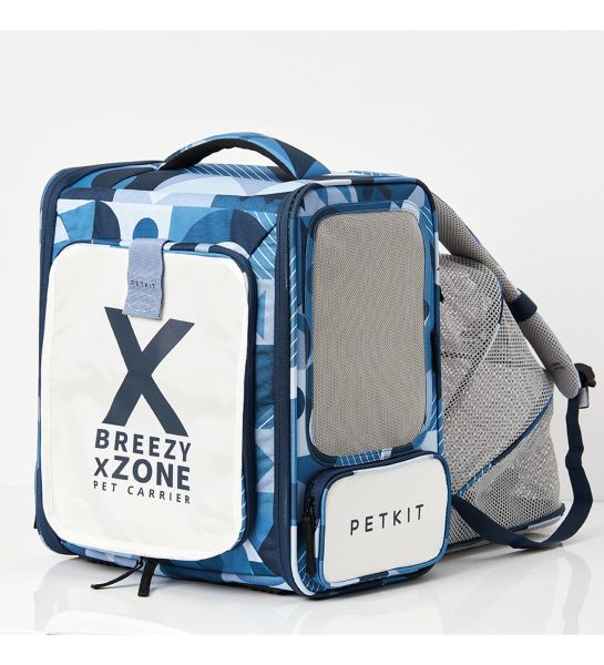 Petkit Breezy X Zone Evcil Hayvan Çantası Mavi (Petkit Türkiye Garantili)