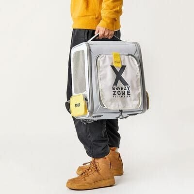 Petkit Breezy X Zone Evcil Hayvan Çantası Gri (Petkit Türkiye Garantili)