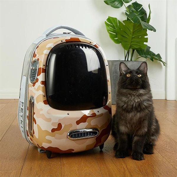 Petkit Breezy 2 Evcil Hayvan Çantası Kamuflaj (Petkit Türkiye Garantili)