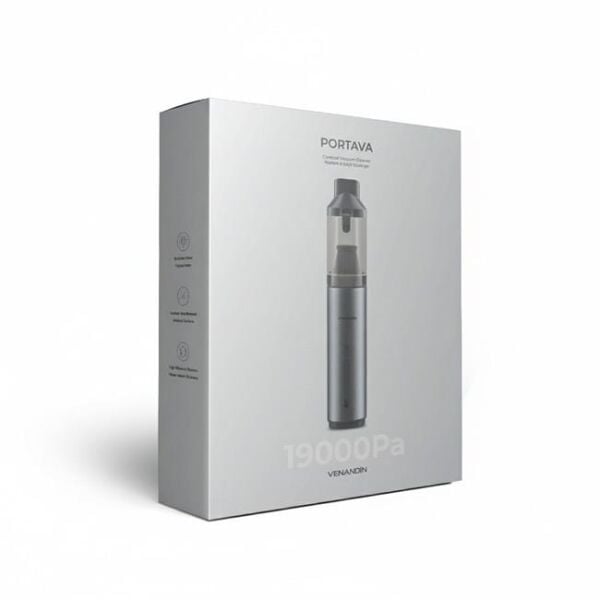 Venandin Portava Taşınabilir Araç içi Ev 19000Pa Güçlü Vakumlu El Süpürgesi Altın